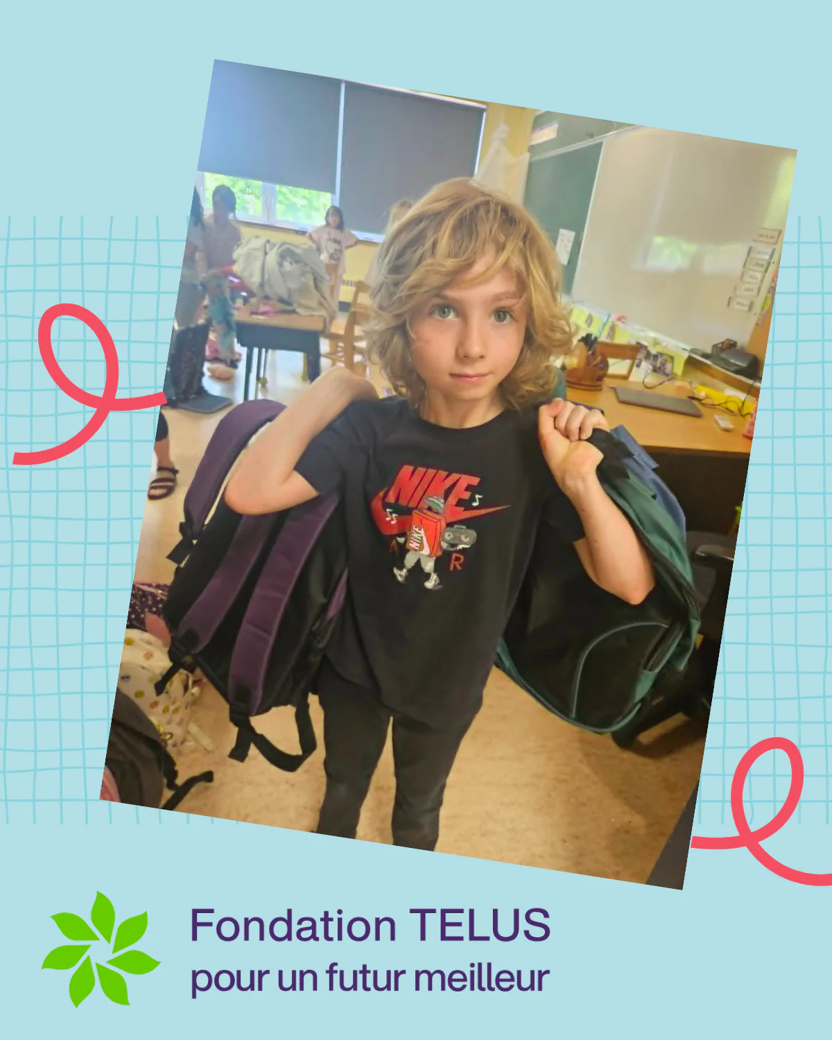 TELUS outille nos jeunes pour la prochaine rentrée scolaire