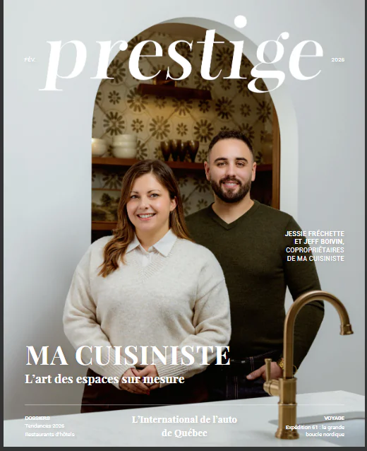 On parle de nous dans le magazine Prestige (février 2026)